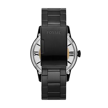 FOSSIL 自動巻き時計 ゴールド/ネイビー FOSSIL 自動巻き 腕時計 ゴールド - メルカリ